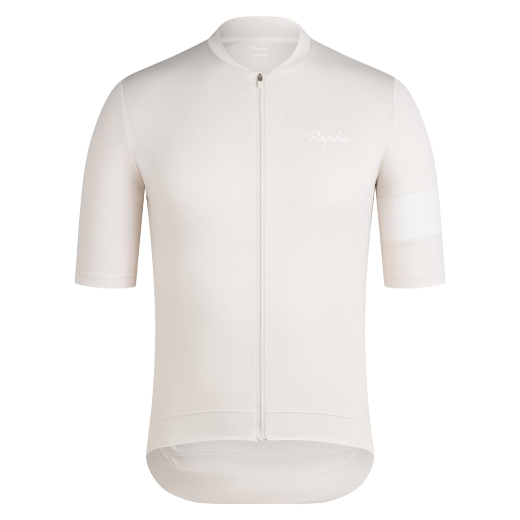 Rapha Men's Core Jersey Off-White/White / XS Apparel - Clothing - Men's Jerseys - Road