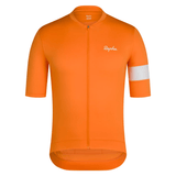 Rapha Men's Core Jersey Orange/White / XS Apparel - Clothing - Men's Jerseys - Road