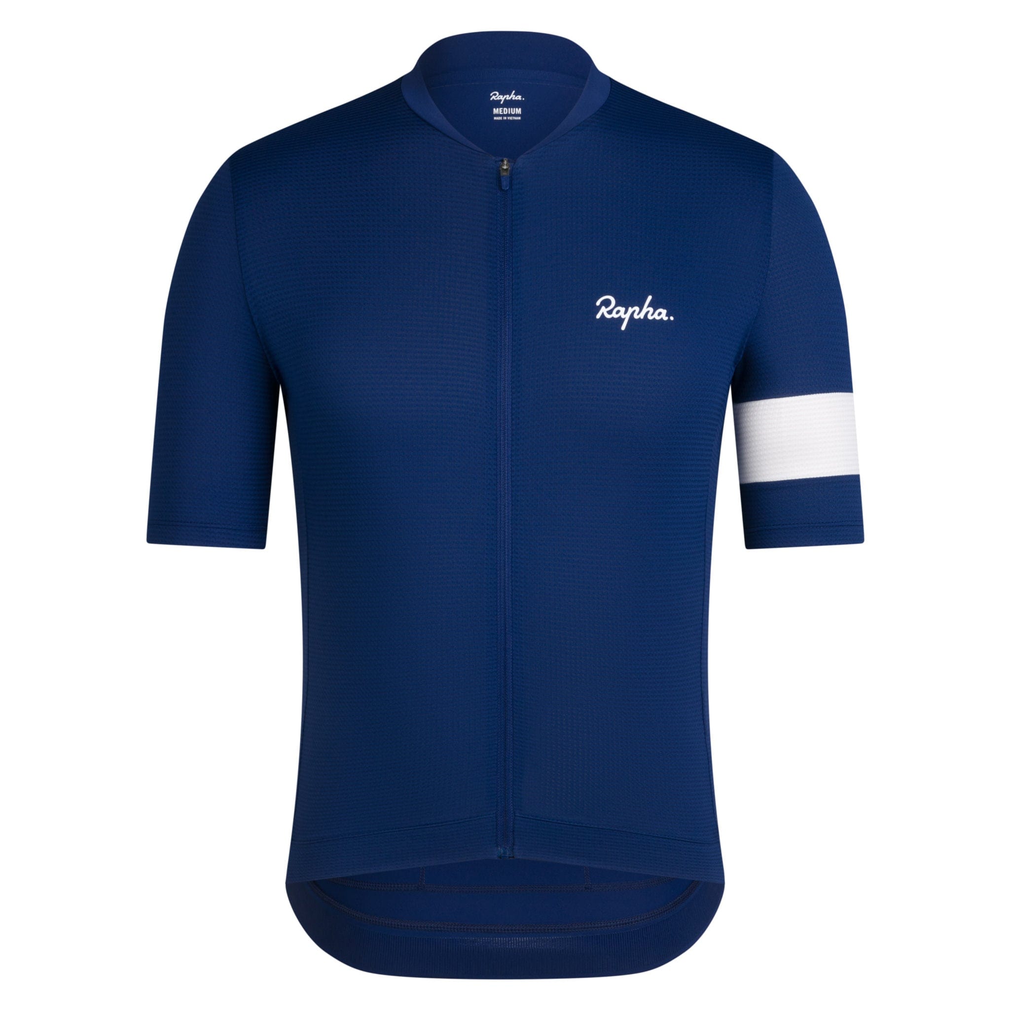 Rapha Men's Core Lightweight Jersey Navy/White / XS Apparel - Clothing - Men's Jerseys - Road