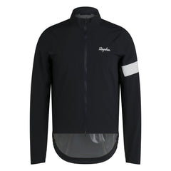 Rapha Men's Core Rain Jacket Black/White / XS Apparel - Clothing - Men's Jackets - Road