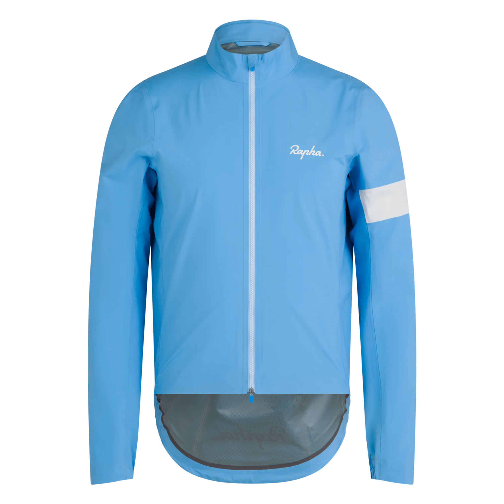 Rapha Men's Core Rain Jacket Cornflower/White / XS Apparel - Clothing - Men's Jackets - Road