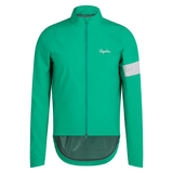 Rapha Men's Core Rain Jacket Fresh Green/White / XS Apparel - Clothing - Men's Jackets - Road