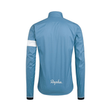 Rapha Men's Core Rain Jacket II Blue/White Medium Apparel - Clothing - Men's Jackets - Road