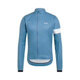 Rapha Men's Core Rain Jacket II Blue/White Medium Apparel - Clothing - Men's Jackets - Road