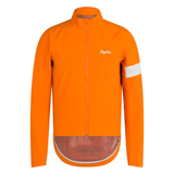 Rapha Men's Core Rain Jacket III Bright Orange/White / XS Apparel - Clothing - Men's Jackets - Road