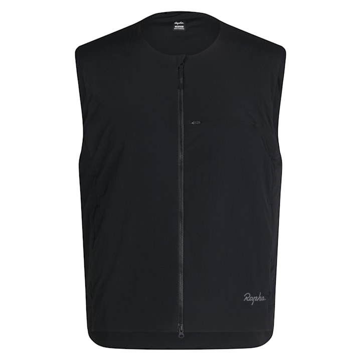 Rapha Men's Insulated Vest Black/Grey / XS Apparel - Clothing - Men's Casual