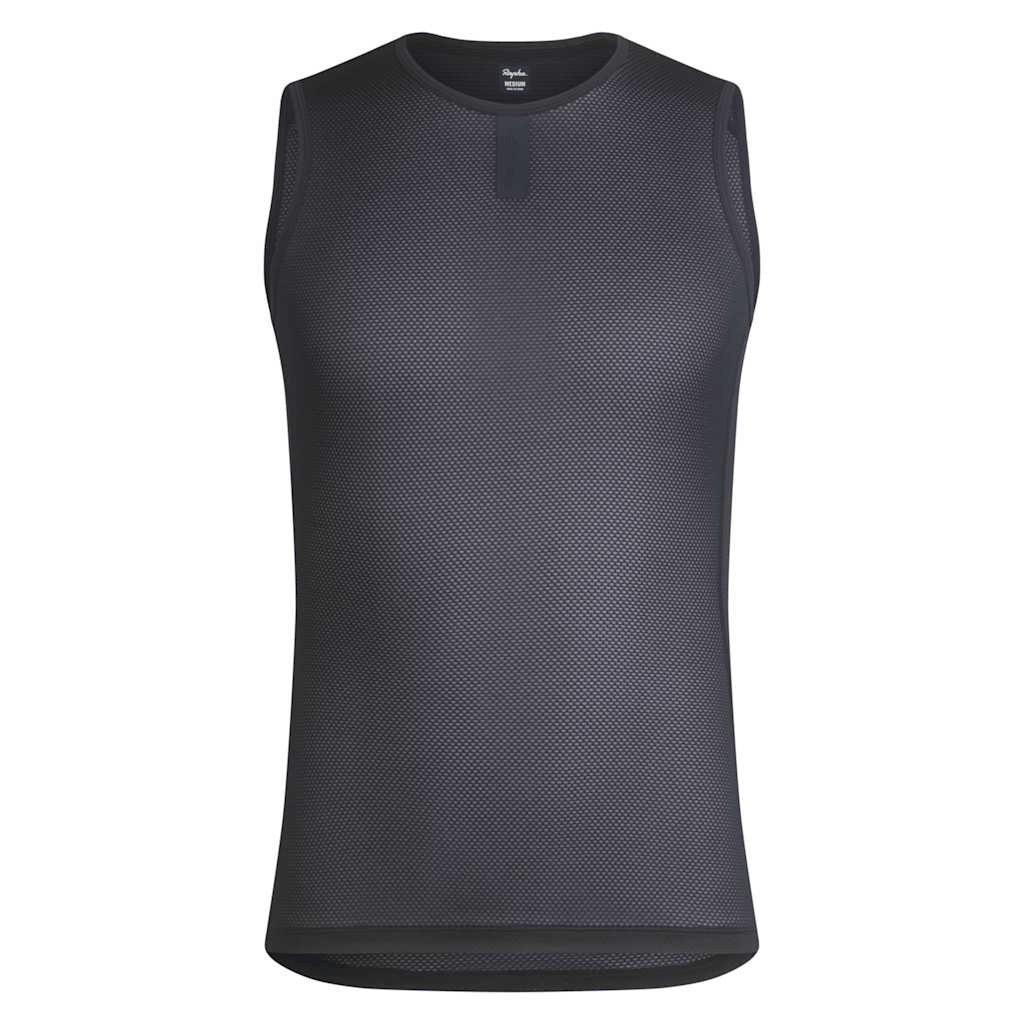 Rapha Men's Lightweight Base Layer - Sleeveless Black/Black / XXS Apparel - Clothing - Men's Base Layers