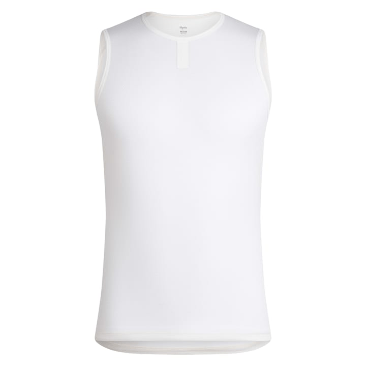 Rapha Men's Lightweight Base Layer - Sleeveless White/White / XS Apparel - Clothing - Men's Base Layers