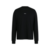 Rapha Men's Long Sleeve Cotton T-Shirt Black/White / XS Apparel - Clothing - Men's Casual - Tops