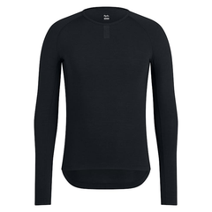 Rapha Men's Merino Base Layer - Long Sleeve Black/Black / XXS Apparel - Clothing - Men's Base Layers