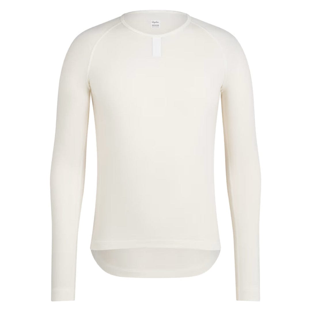Rapha Men's Merino Base Layer - Long Sleeve Cream/White / XS Unclassified