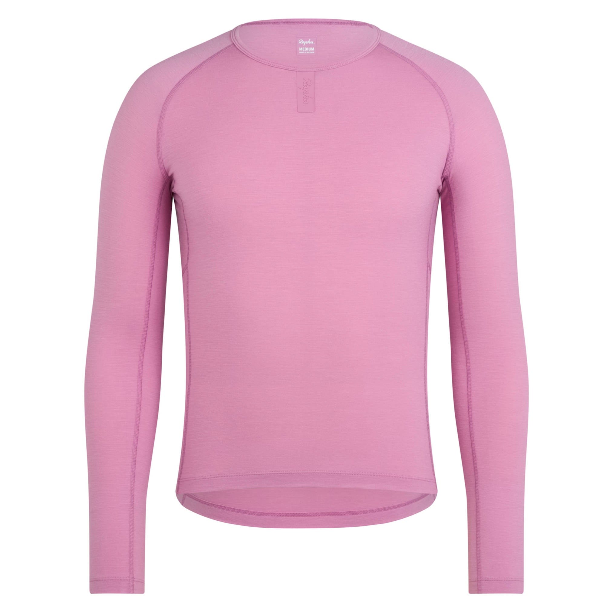 Rapha Men's Merino Base Layer - Long Sleeve Dusty Mauve/Dusty Mauve / XS Apparel - Clothing - Men's Base Layers