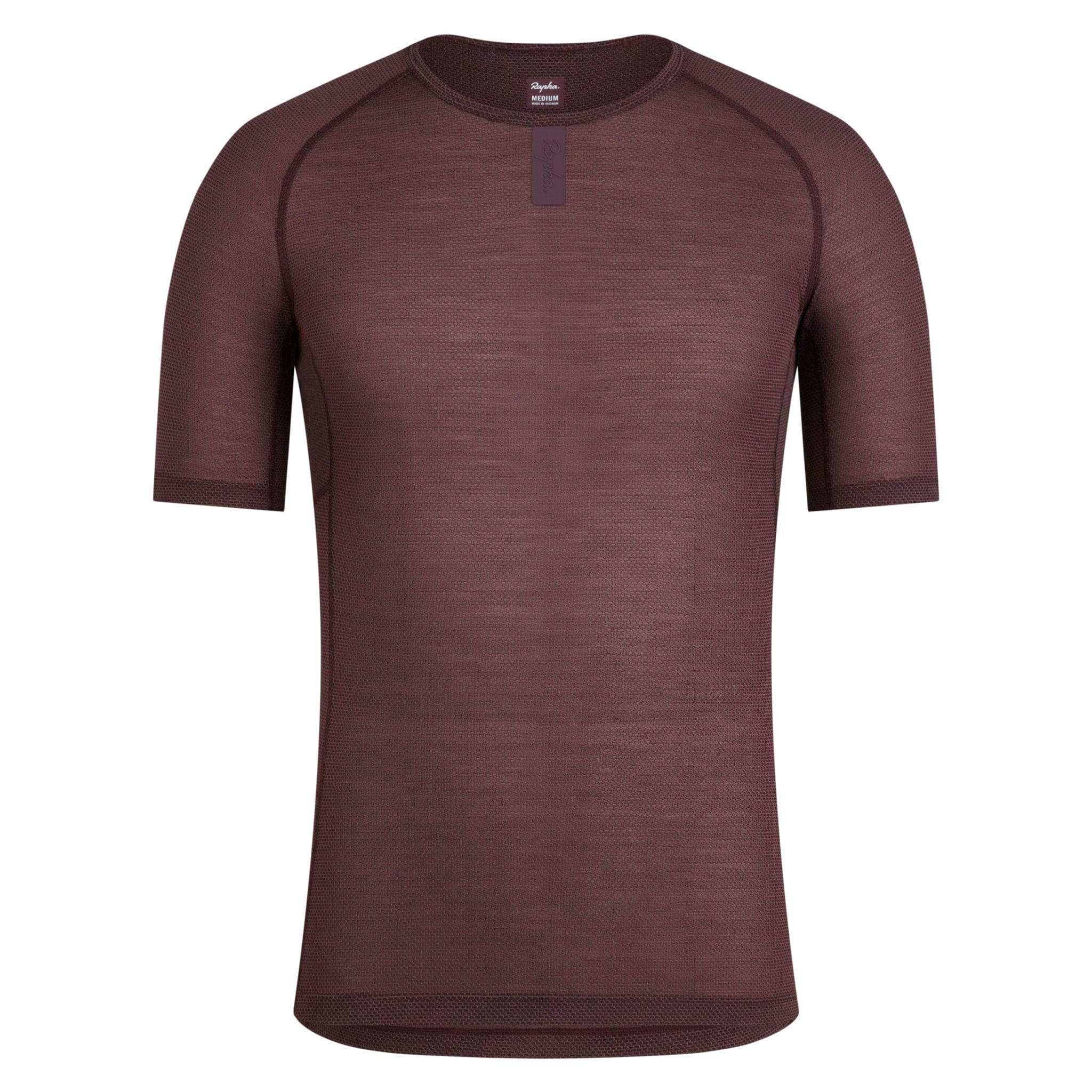 Rapha Men's Merino Lightweight Base Layer Huckleberry Marl / Huckleberry Large / XS Apparel - Clothing - Men's Base Layers