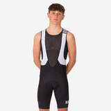 Rapha Men's Pro Team Bib Shorts II - Regular Black/White / XS Apparel - Clothing - Men's Bibs - Road - Bib Shorts