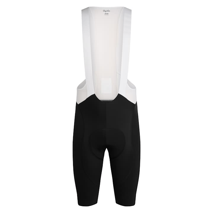 Rapha Men's Pro Team Bib Shorts III - Long Black/White / XS Apparel - Clothing - Men's Bibs - Road - Bib Shorts