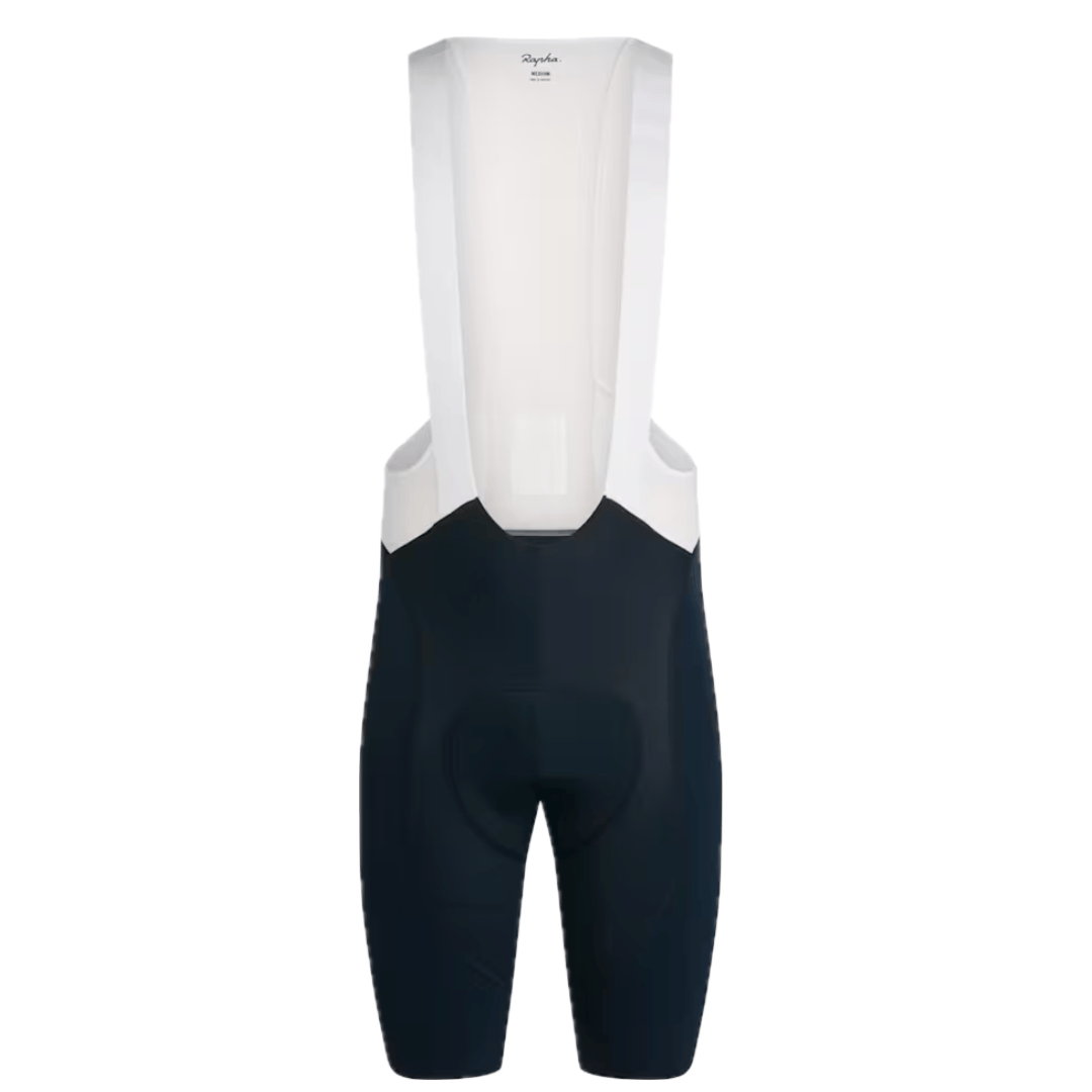 Rapha Men's Pro Team Bib Shorts III - Regular Carbon/White / XS Apparel - Clothing - Men's Bibs - Road - Bib Shorts