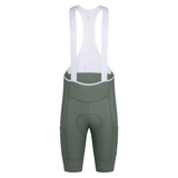 Rapha Men's Pro Team Cargo Bib Shorts - Regular Laurel/White / XS Apparel - Clothing - Men's Bibs - Road - Bib Shorts