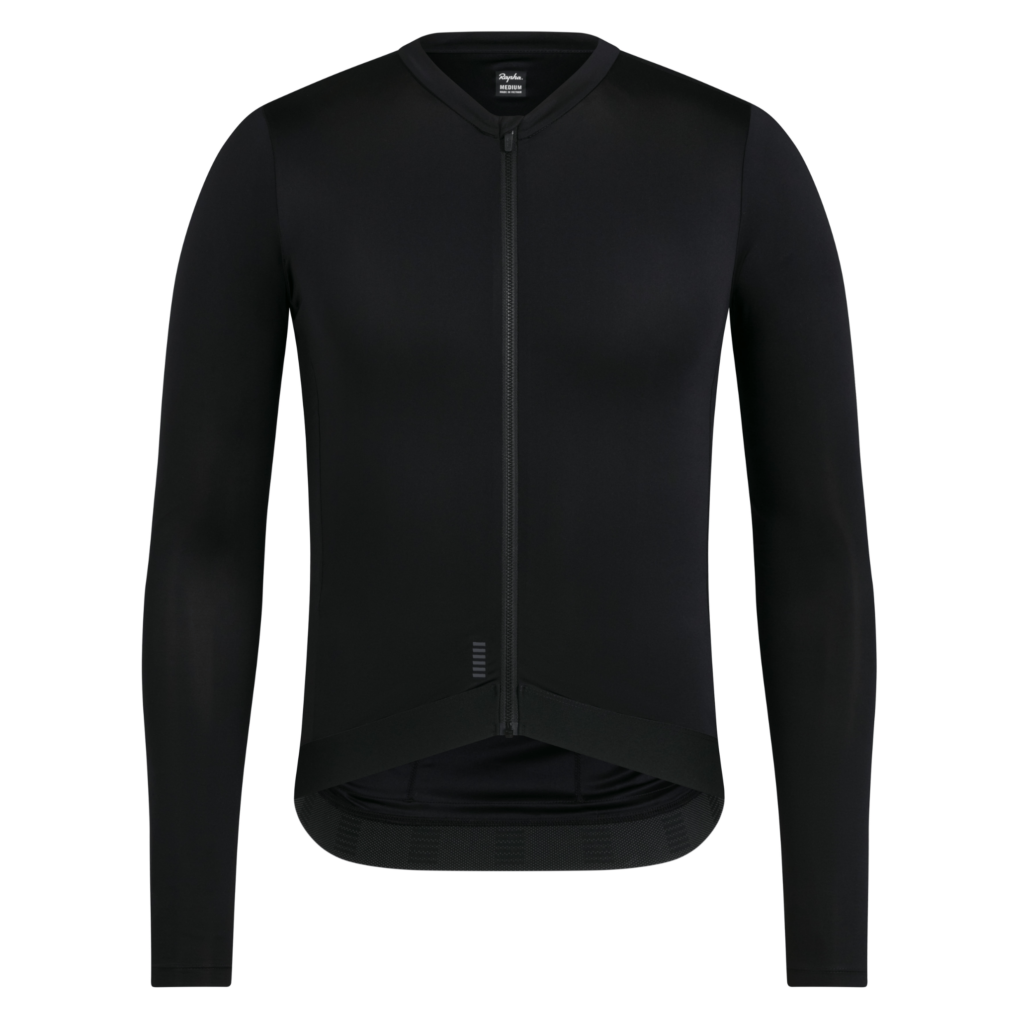 Rapha Men's Pro Team Long Sleeve Lightweight Jersey Black/Dark Grey / XS Apparel - Clothing - Men's Jerseys - Road