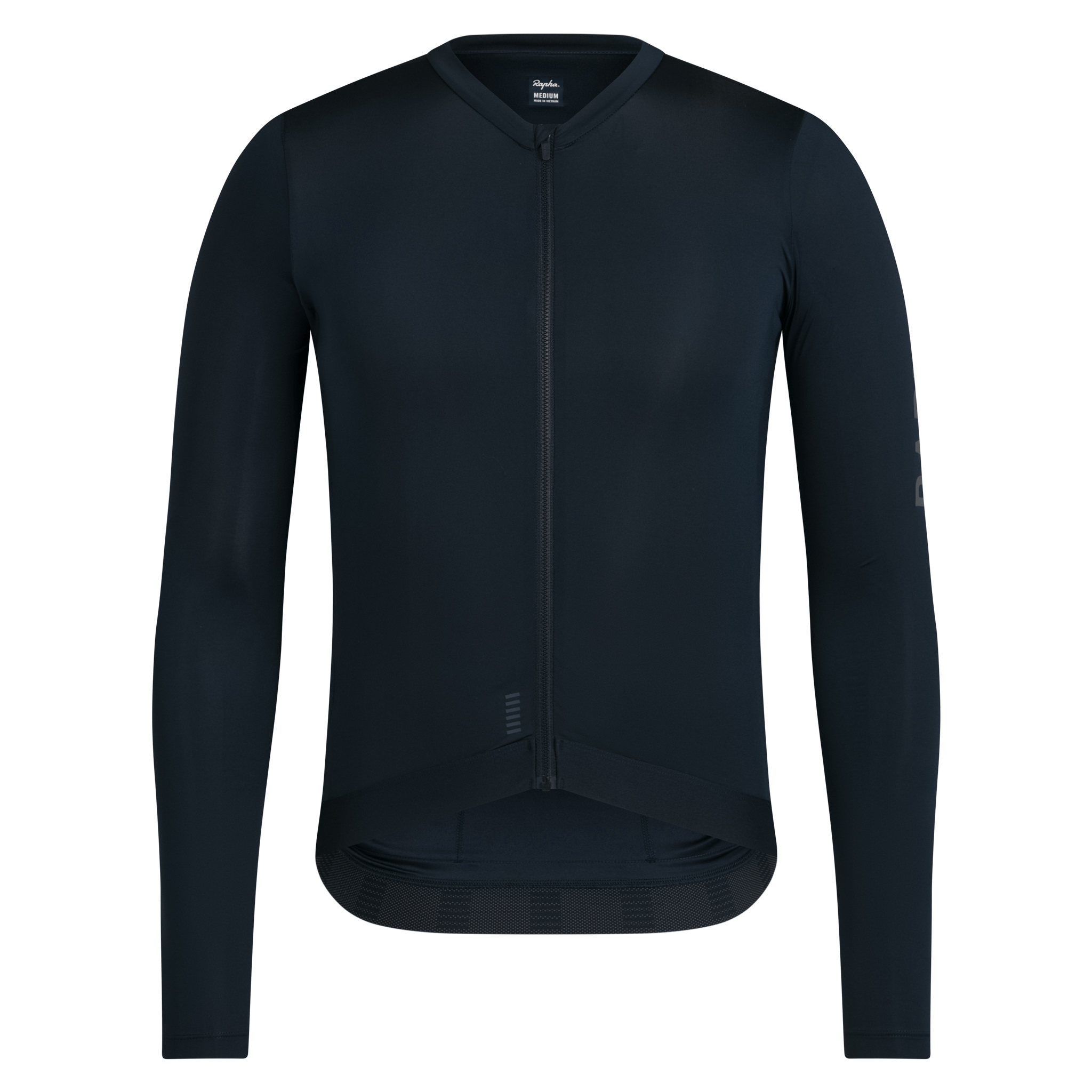 Rapha Men's Pro Team Long Sleeve Lightweight Jersey Carbon/Dark Grey / XS Apparel - Clothing - Men's Jerseys - Road