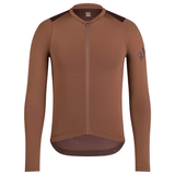Rapha Men's Pro Team Long Sleeve Lightweight Jersey Chestnut Brown/Walnut Brown / XS Apparel - Clothing - Men's Jerseys - Road