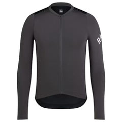 Rapha Men's Pro Team Long Sleeve Lightweight Jersey Grey/Black / XXS Apparel - Clothing - Men's Jackets - Road