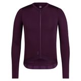 Rapha Men's Pro Team Long Sleeve Lightweight Jersey Plum/Deep Magenta / XS Apparel - Clothing - Men's Jerseys - Road