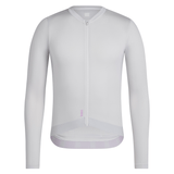 Rapha Men's Pro Team Long Sleeve Lightweight Jersey Silver/Quartz / XS Apparel - Clothing - Men's Jerseys - Road