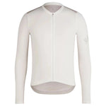 Rapha Men's Pro Team Long Sleeve Lightweight Jersey White Alyssum/Silver Grey / XL Apparel - Clothing - Men's Jerseys - Road