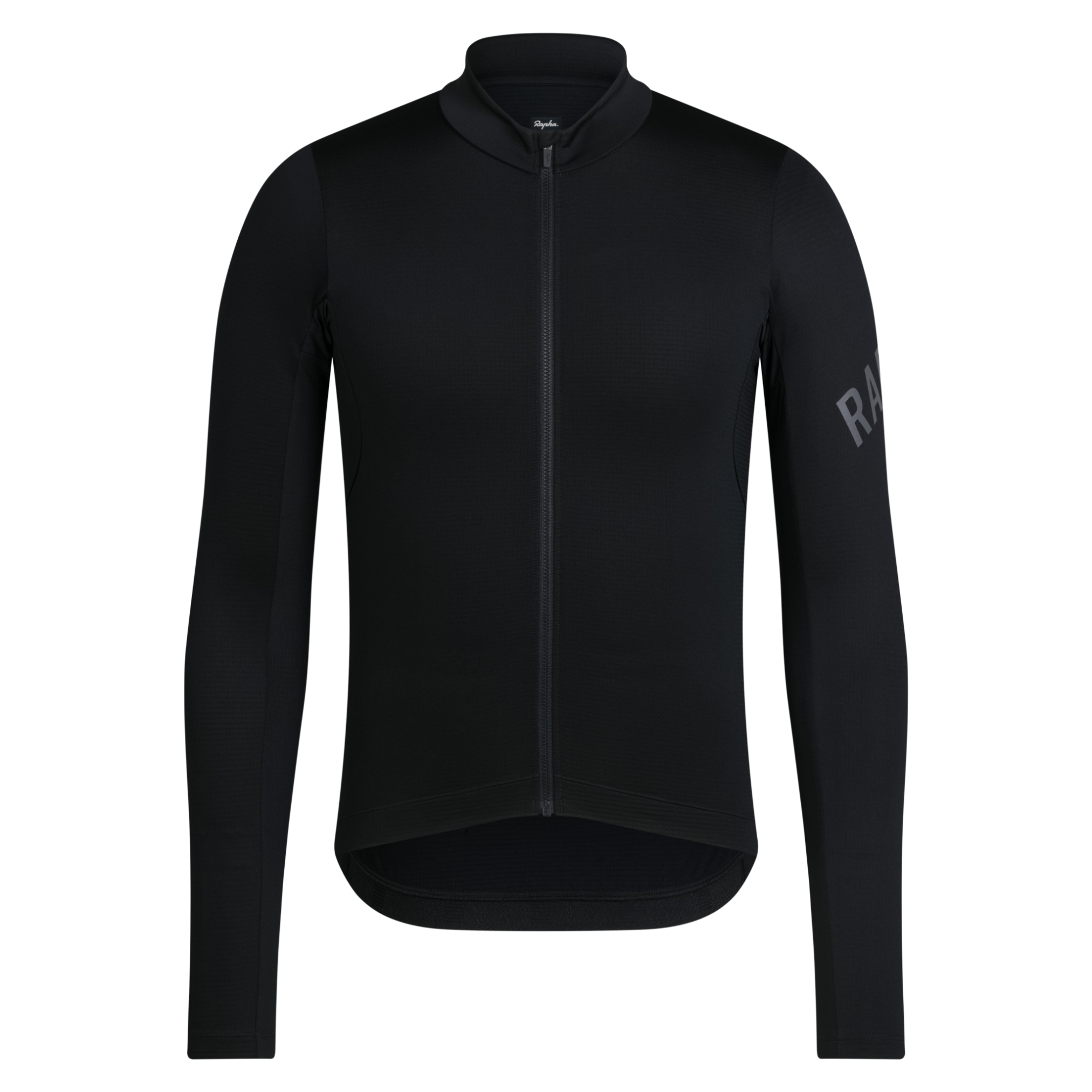 Rapha Men's Pro Team Long Sleeve Midweight Jersey Black/White / XS Apparel - Clothing - Men's Jerseys - Road