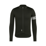 Rapha Men's Pro Team Long Sleeve Midweight Jersey II Black/White / XS Apparel - Clothing - Men's Jerseys - Road