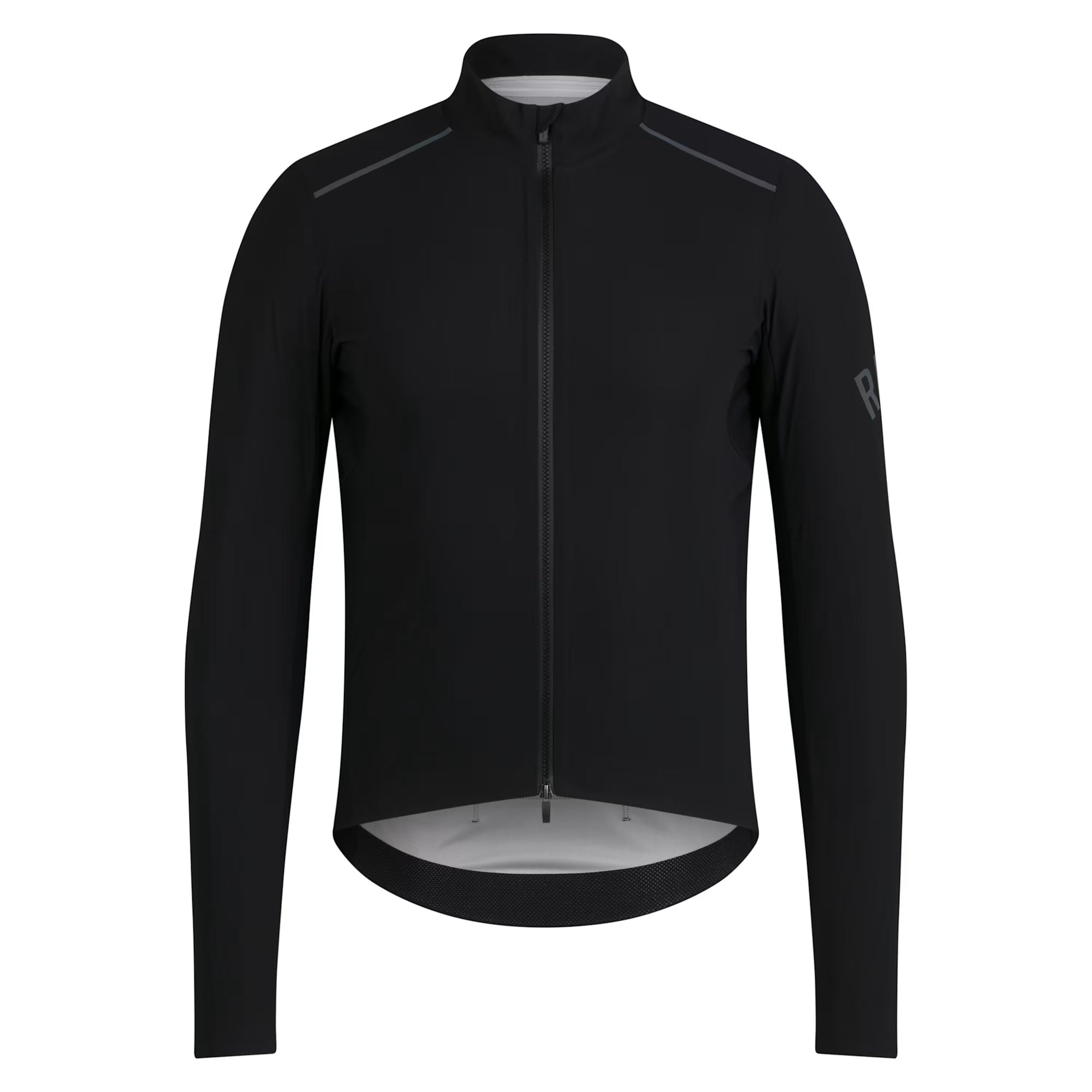 Rapha Men's Pro Team Long Sleeve Shadow Jersey Black/ White / XS Apparel - Clothing - Men's Jerseys - Road