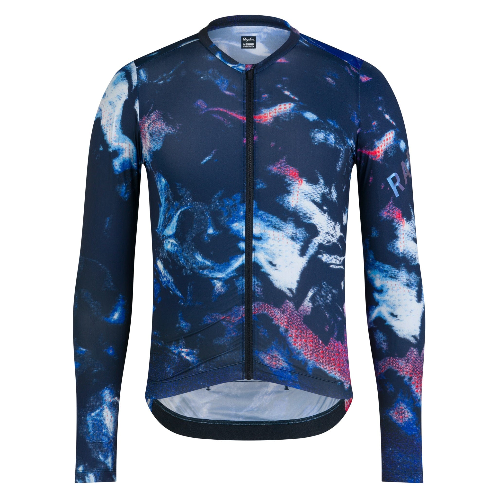 Rapha Men's Pro Team LW LS Jersey - Cosmic Print Pack Multicolour / X-Small Apparel - Men's Jersey's - Road