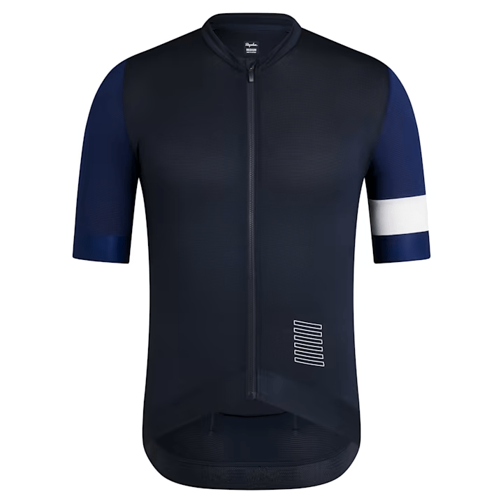 Rapha Men's Pro Team Training Jersey (2023) Dark Navy/Navy/White / XS Apparel - Clothing - Men's Jerseys - Road