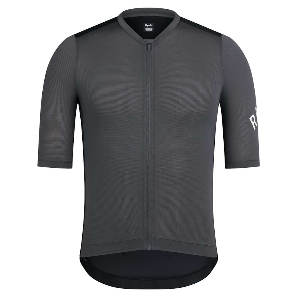 Rapha Men's Pro Team Training Jersey Grey/Black / L Apparel - Clothing - Men's Jerseys - Road