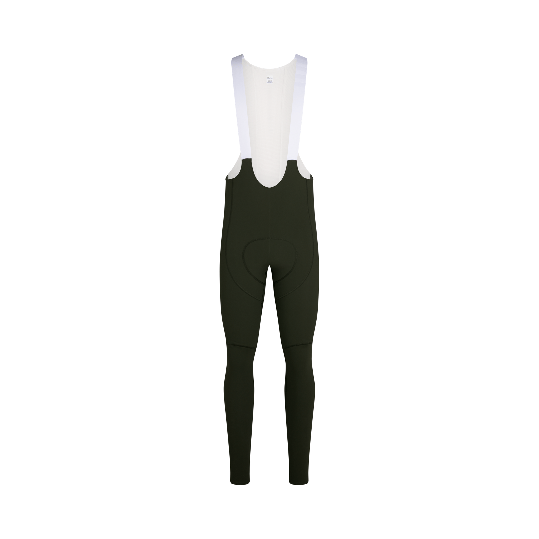 Rapha Men's Pro Team Winter Tights III Bottle Green/White / XS Apparel - Clothing - Men's Bibs - Road - Bib Tights
