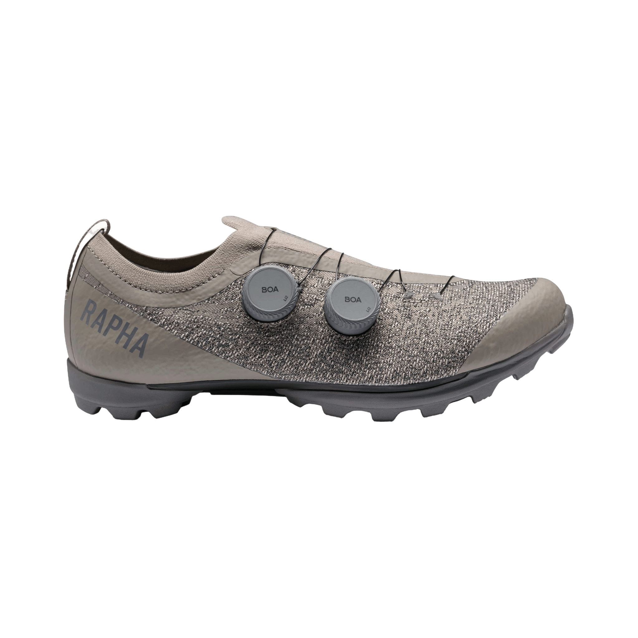 Rapha Pro Team Powerweave Gravel Shoes Dove/Rock Ridge / 36 Apparel - Apparel Accessories - Shoes - Mountain - Clip-in