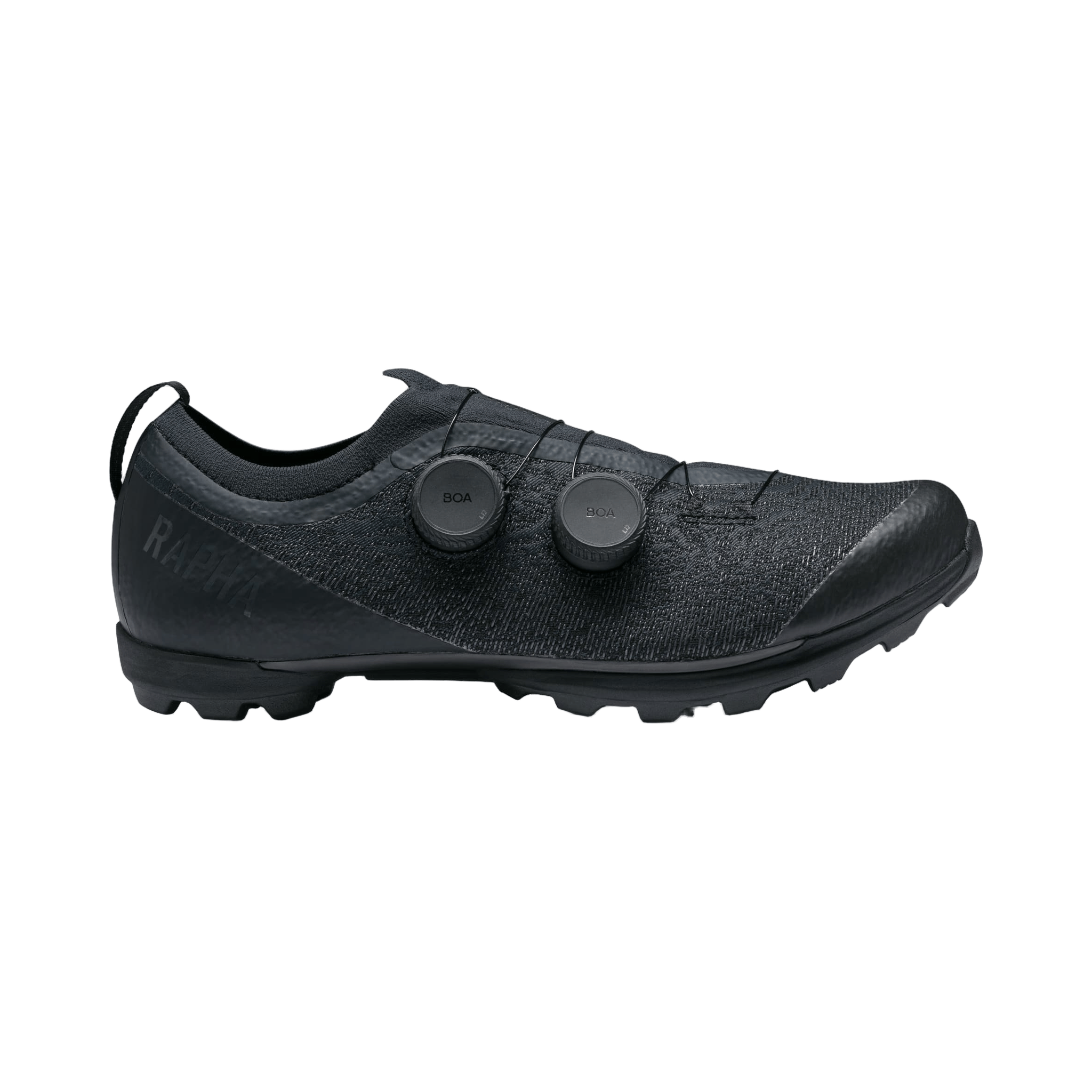 Rapha Pro Team Powerweave Gravel Shoes Vulcan/Black / 36 Apparel - Apparel Accessories - Shoes - Mountain - Clip-in