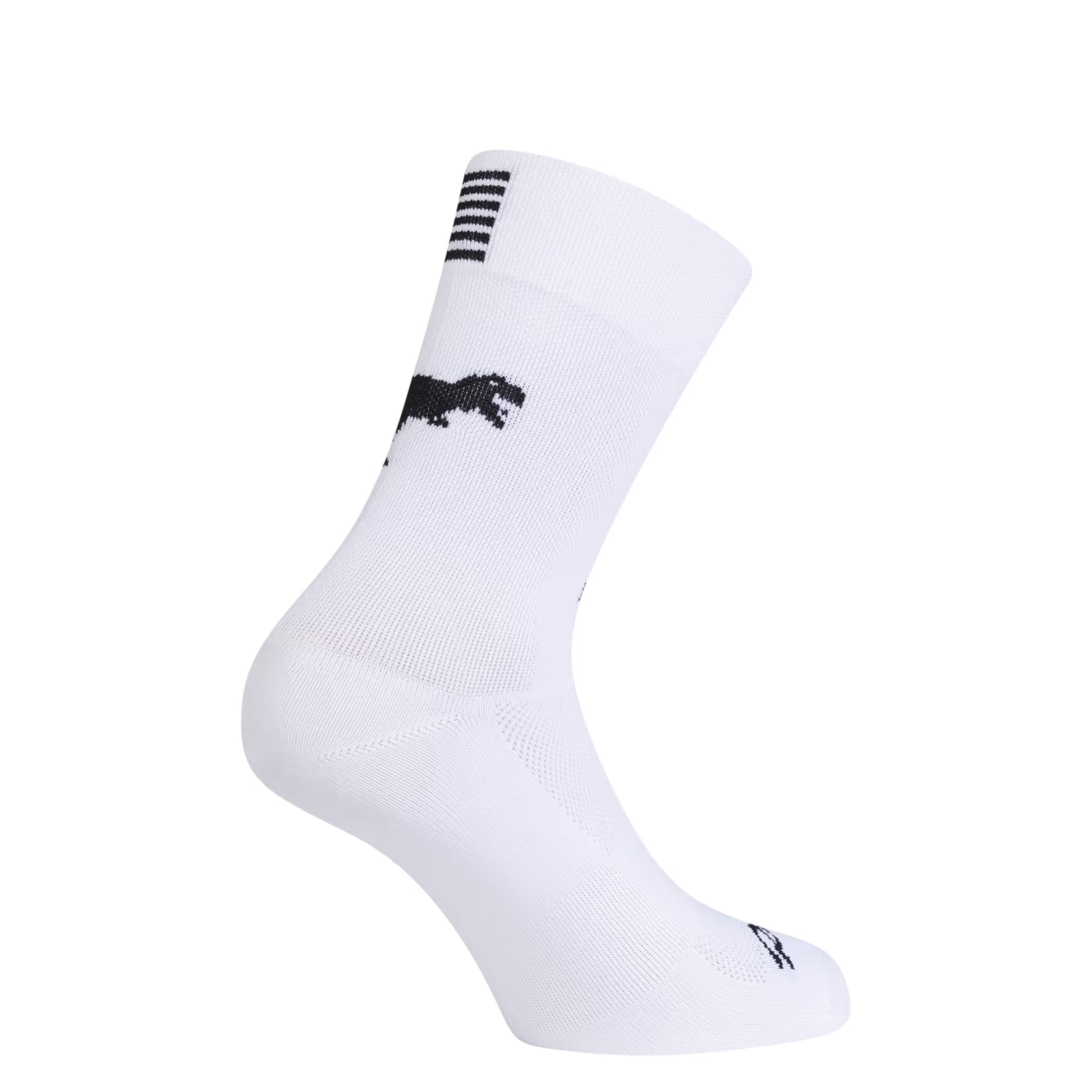 Rapha Chaussettes cyclistes PRO TEAM WINTER en laine mérinos en whb white/black Rapha Chaussettes cyclistes PRO TEAM WINTER en laine mérinos en whb white/black