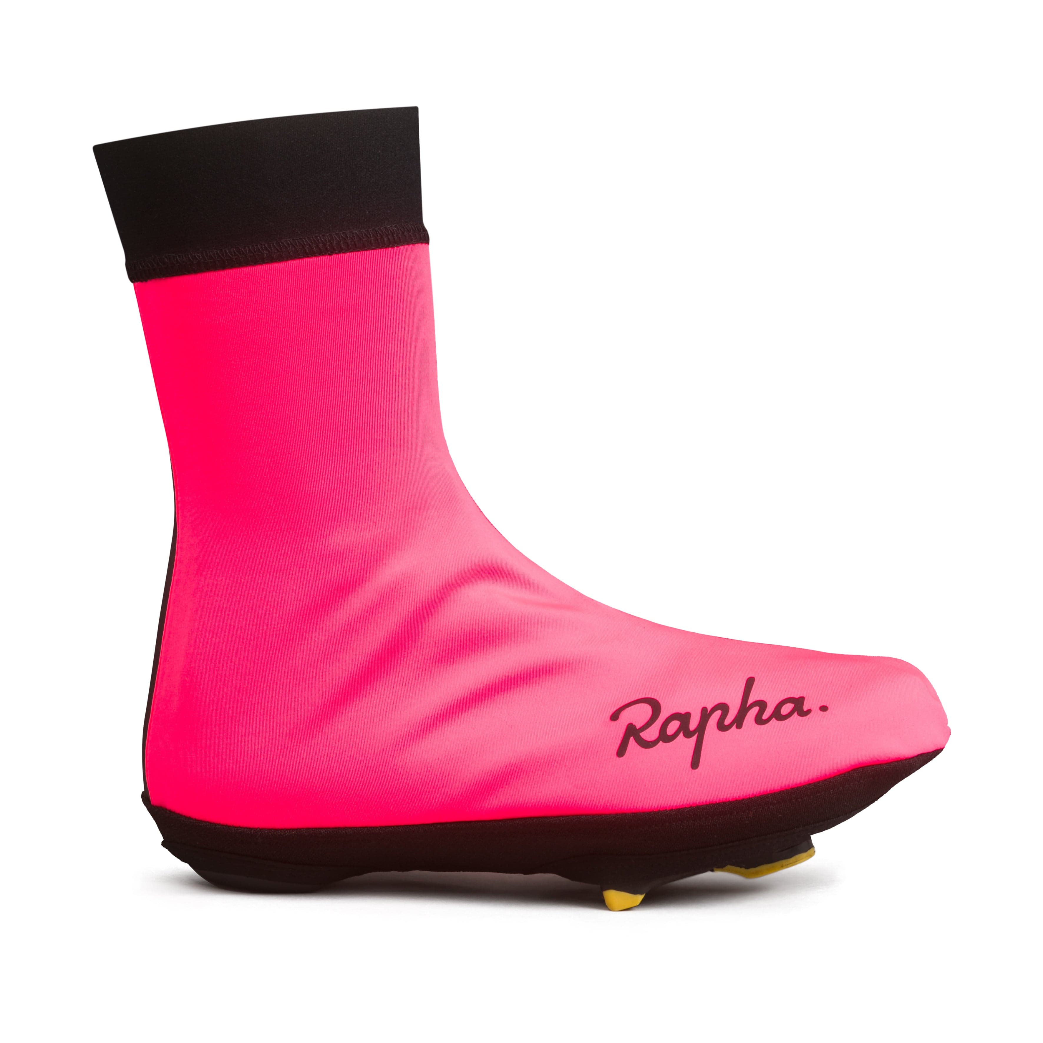 Rapha Winter Overshoes High-Vis Pink / S Apparel - Apparel Accessories - Shoe Covers