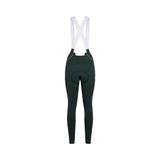 Rapha Women's Brevet Cargo Winter Tights Dark Forest/Chartreuse / XXS Apparel - Clothing - Women's Bibs - Road - Bib Tights