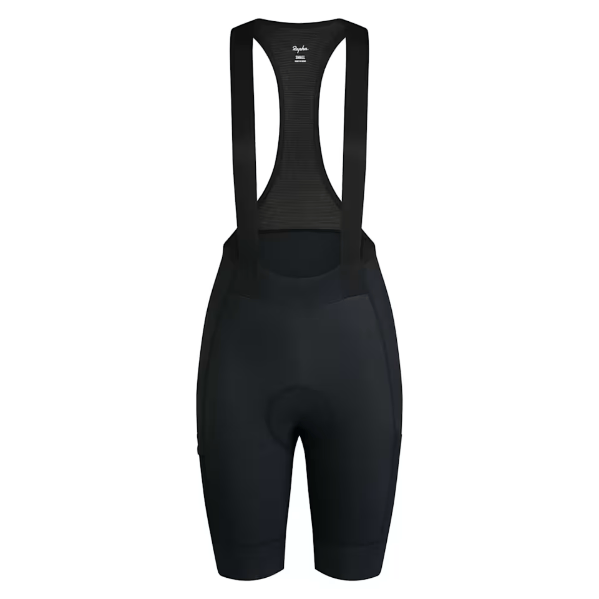 Rapha Women's Brevet Element Cargo Bib Shorts Black/White / XXS Apparel - Clothing - Women's Bibs - Road