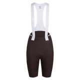 Rapha Women's Brevet Element Cargo Bib Shorts Chocolate/White / XXS Apparel - Clothing - Women's Bibs - Road