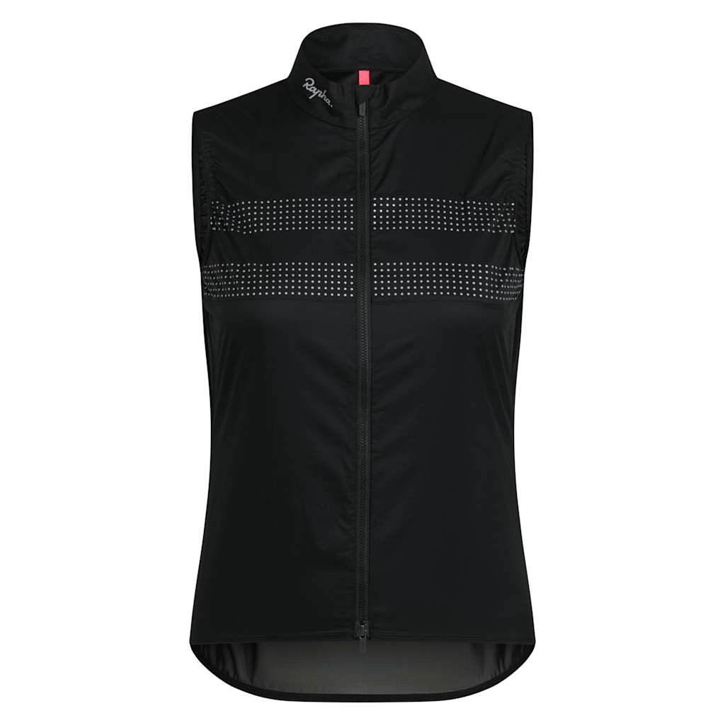 Rapha Women's Brevet Wind Gilet III Black/Black / XXS Apparel - Clothing - Women's Vests