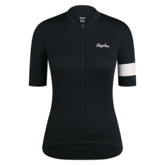Rapha Women's Core Jersey Black / XXS Apparel - Clothing - Women's Jerseys - Road