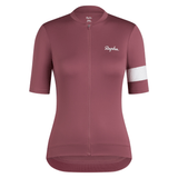 Rapha Women's Core Jersey Rose Brown/White / XXS Apparel - Clothing - Women's Jerseys - Road