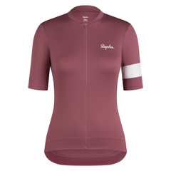 Rapha Women's Core Jersey Rose Brown/White / XXS Apparel - Clothing - Women's Jerseys - Road