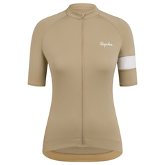 Rapha Women's Core Jersey Tan/White / XL Apparel - Clothing - Women's Jerseys - Road