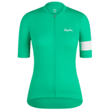 Rapha Women's Core Lightweight Jersey Fresh Green/White / XXS Apparel - Clothing - Women's Jerseys - Road