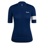 Rapha Women's Core Lightweight Jersey Navy/White / S Apparel - Clothing - Women's Jerseys - Road