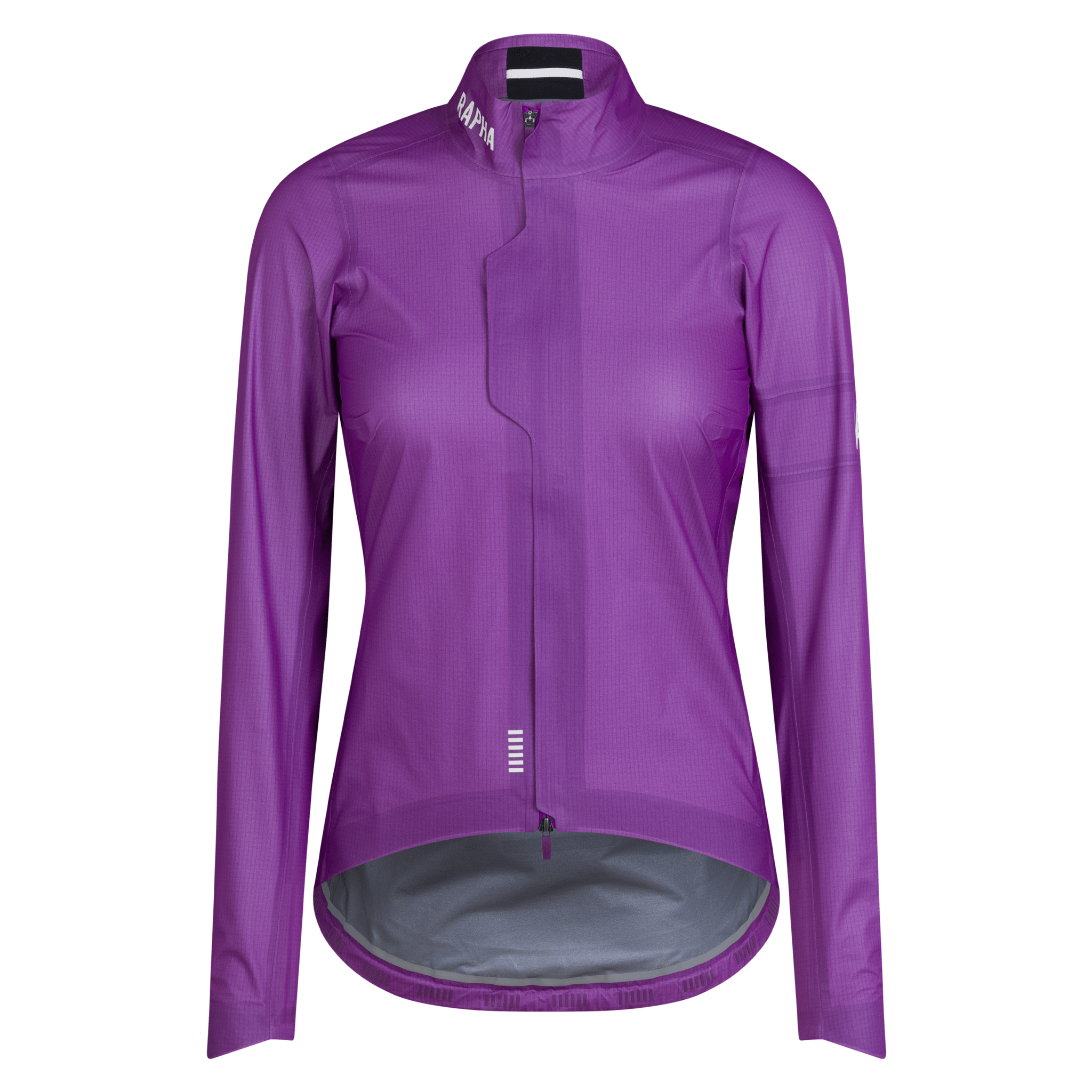 Rapha Women's Pro Team Gore-Tex Lightweight Rain Jacket Deep Magenta/White / XXS Apparel - Clothing - Women's Jackets - Road